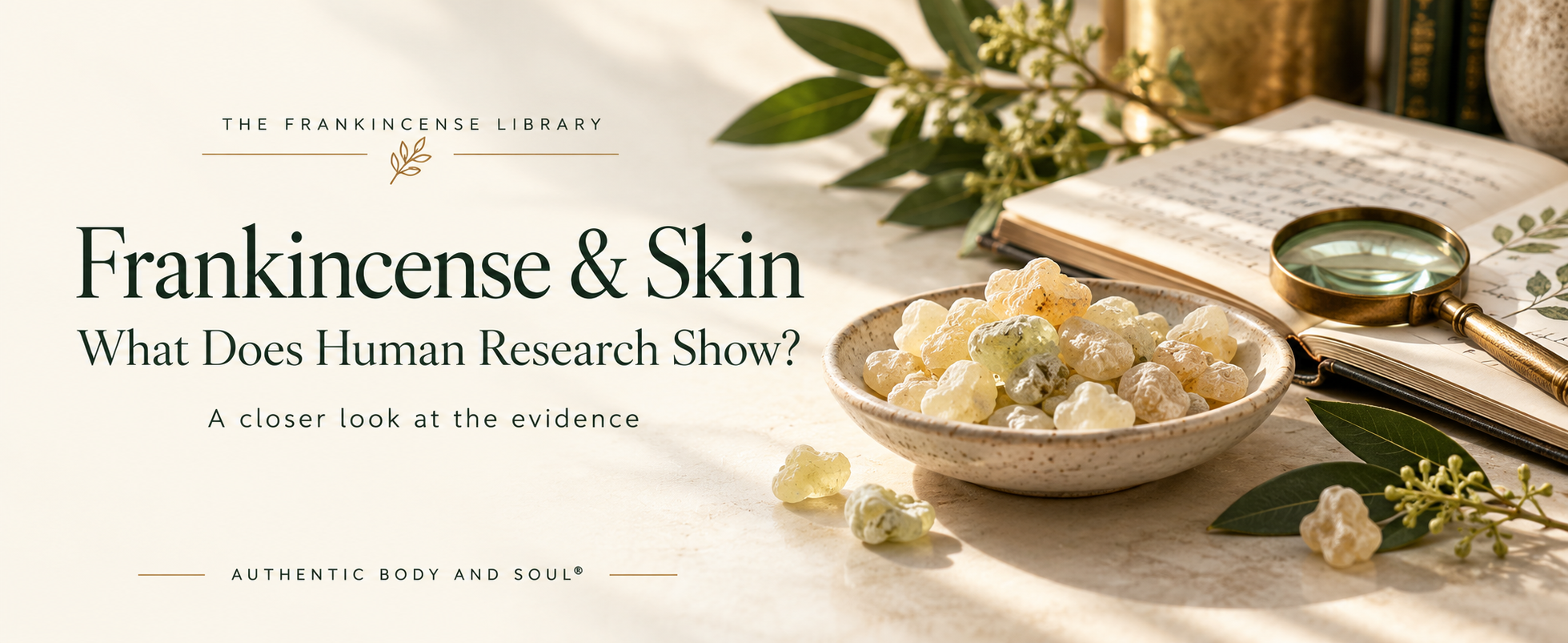 Frankincense and Skin: What Does Human Research Show?