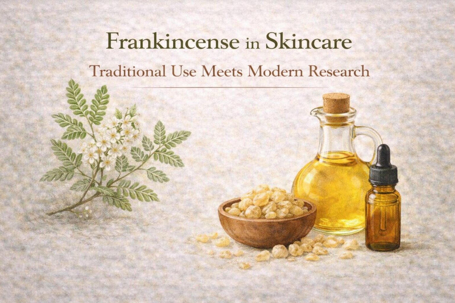 Frankincense in Skincare: Traditional Use Meets Modern Research
