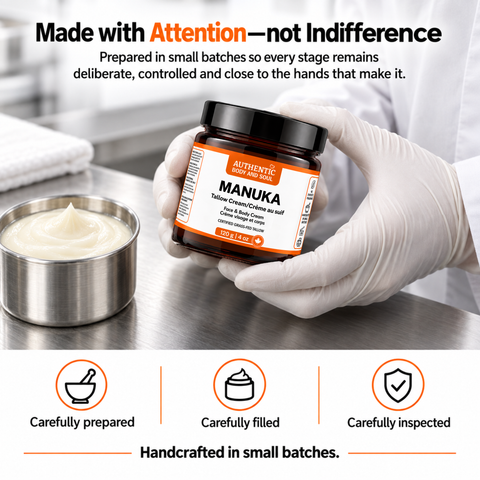 Certified Grass-Fed Mānuka Tallow Cream