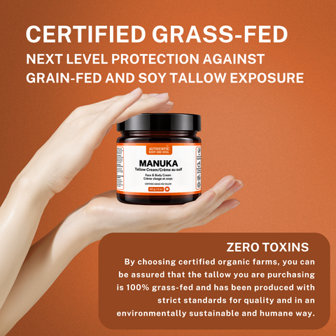 Certified Grass-Fed Mānuka Tallow Cream