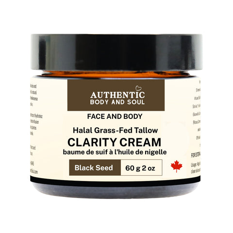 Black Seed Oil Tallow Balm Halal - Certified Grass-Fed Ancestral Tallow