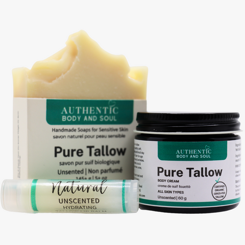 tallow skincare starter set