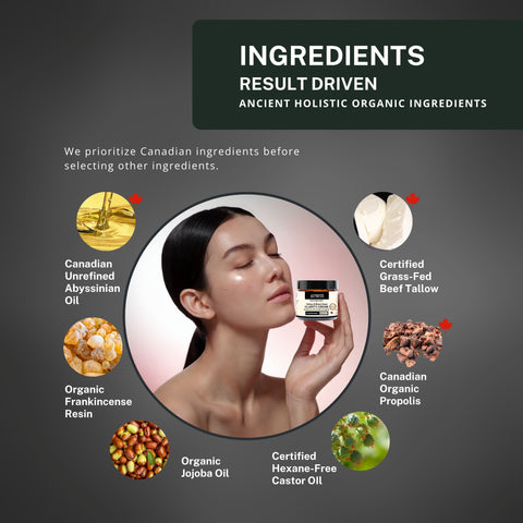 Black Seed Oil Tallow Balm Halal - Certified Grass-Fed Ancestral Tallow