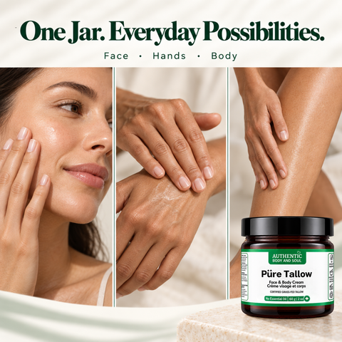 Pure Tallow Face + Body Moisturizer