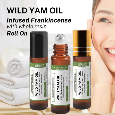 Wild Yam Oil UNSCENTED - Herbal Infused Oil