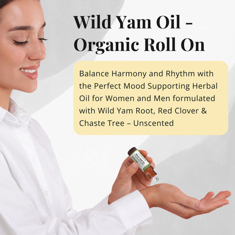 Wild Yam Oil UNSCENTED - Herbal Infused Oil